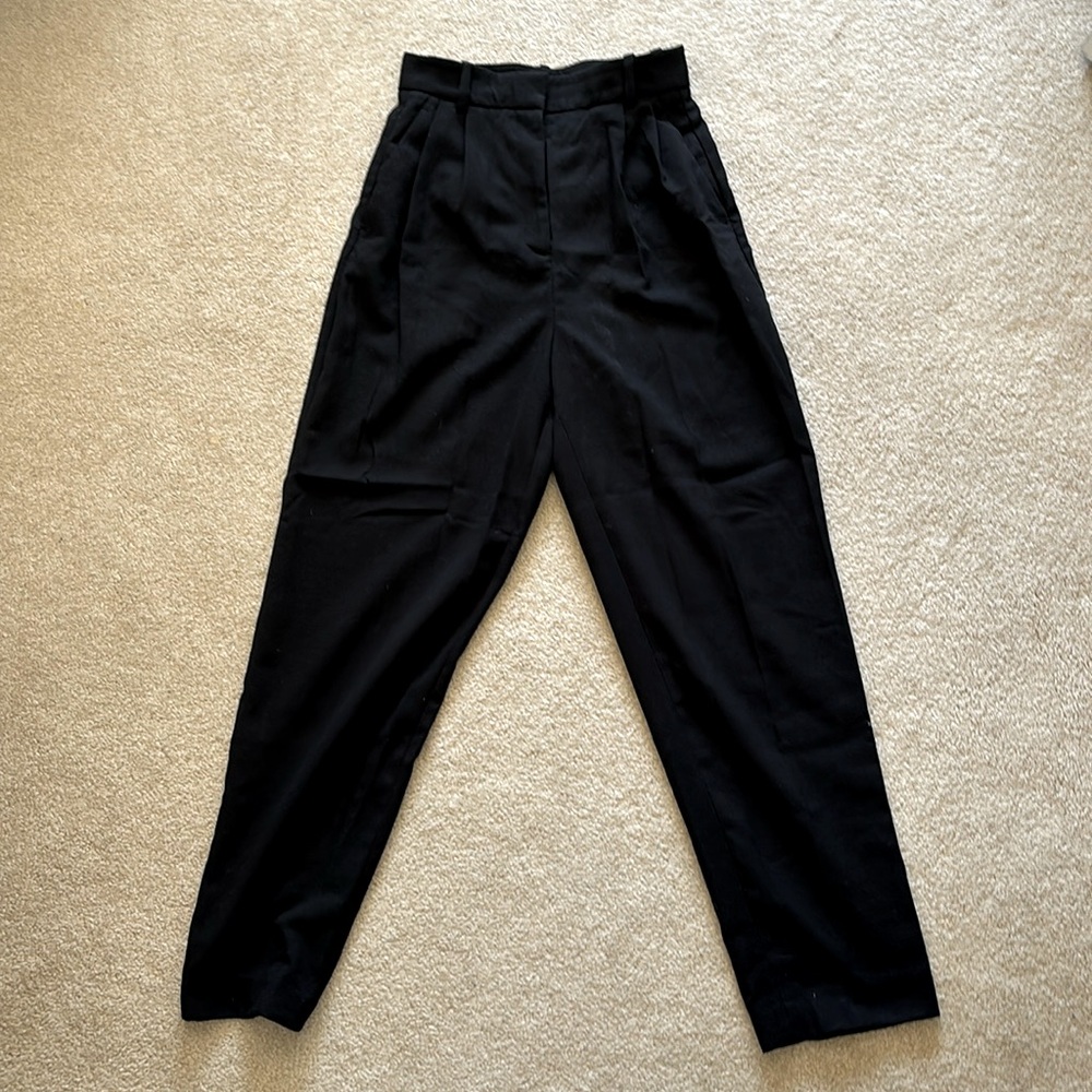 H&M Black Jumper Trouser Pants (Size 0)